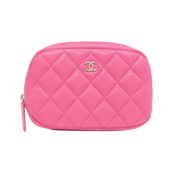 CHANEL Handbags - CHANEL Pink Pouch